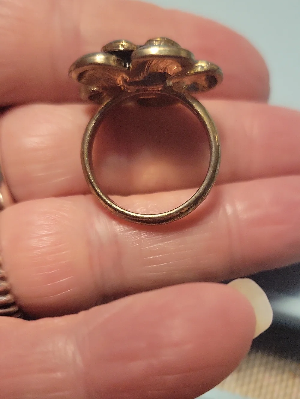 Vintage Flower Ring Size 6.5